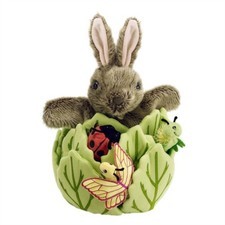Puppet company rabbit - in, a